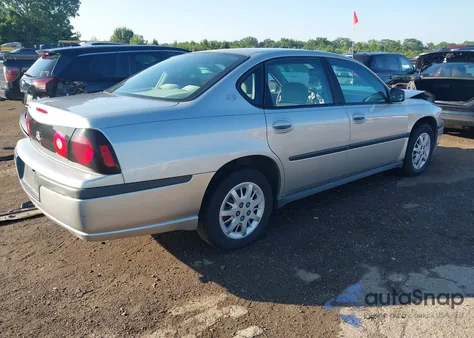 2005 Chevrolet Impala из США, поврежденный, VIN 2G1WF52E659360040